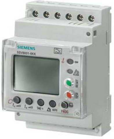 Siemens Überwachungsrelais 5SV8001-6KK in Grau - Bild 1