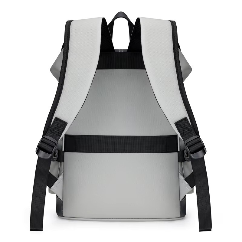DIDA BEAR Urban Man Rucksack für Herren mit USB-C Anschluss, wasserdichter Business Laptop-Rucksack in Schwarz und Grau - Bild 5