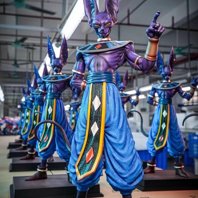Bandai Dragon Ball Z Beerus Figur, 50 cm, Einzelfigur, Kunststoff - Bild 1