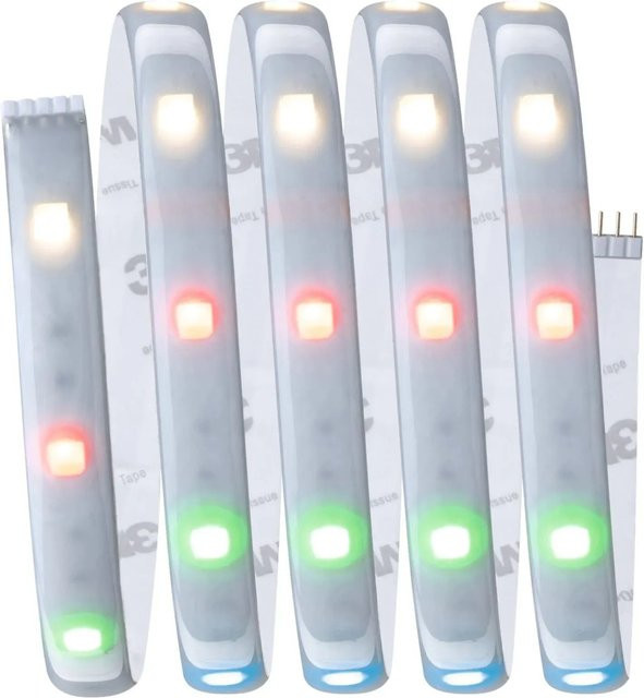 Paulmann MaxLED RGBW LED Strip Smart Home Zigbee Basis-Set, Mehrfarbig und Weiß, Länge: 1,5 m - Bild 1