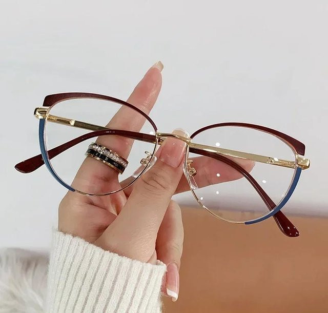 Yiran toy Korrektionsbrille, Vollrand, oval, Metall, multicolour, Damen - Bild 1