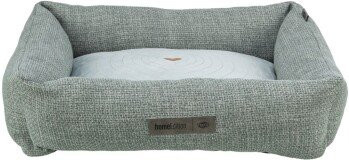 Trixie Hundebett Viviana Sofa aus Samt mit abnehmbarem Bezug und rutschfester Unterseite, Breite: 80 cm, Tiefe: 80 cm - Bild 1