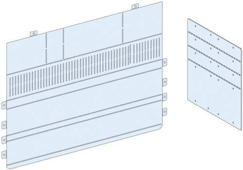 Schneider Electric PrismaSeT-P Abdeckung für ComPacT NS630b-1600 mit vorderseitigen Anschlüssen für Festeinbau in Grau und Weiß - Bild 1