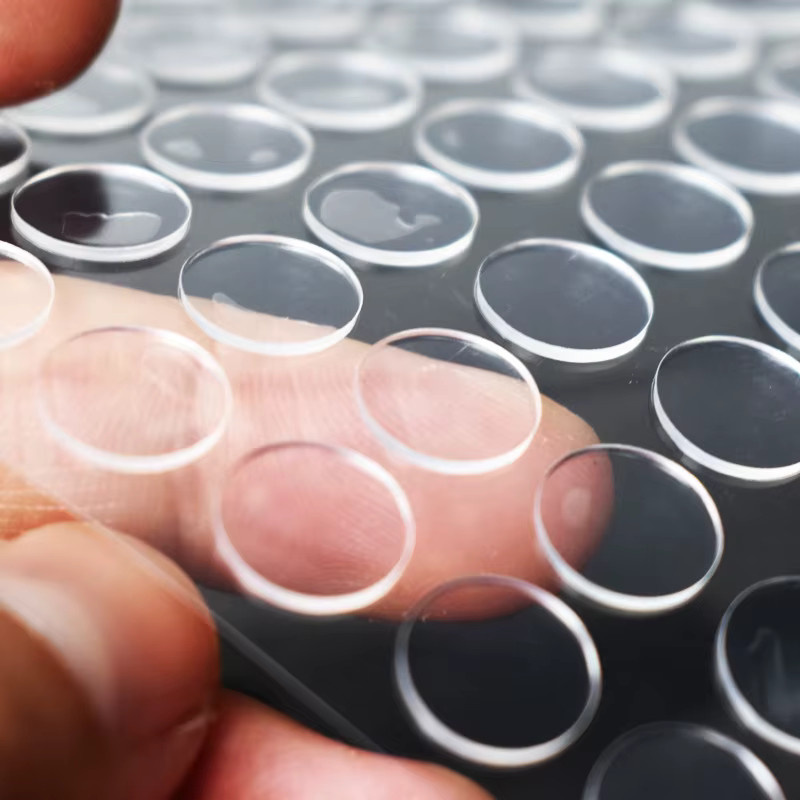 Transparente Klebepunkte als doppelseitiges ovales Klebeband für DIY-Handwerk und Puppenbefestigung, 200/500 Stück - Bild 2