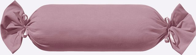 Kissenbezüge Estella in Pink aus 100% Baumwolle mit Reißverschluss und bügelfreiem Design - Bild 1