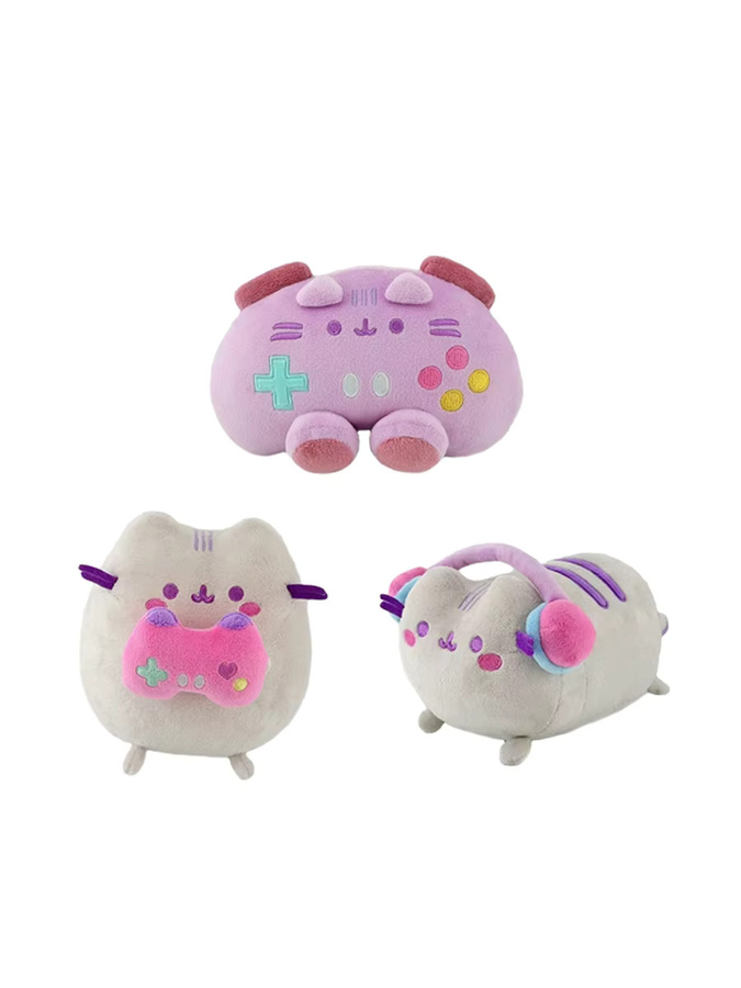 Bandai Fat Cat Arcade-Spiel Plüschpuppe, Plüsch / Textil, Bunt / Mehrfarbig - Bild 1