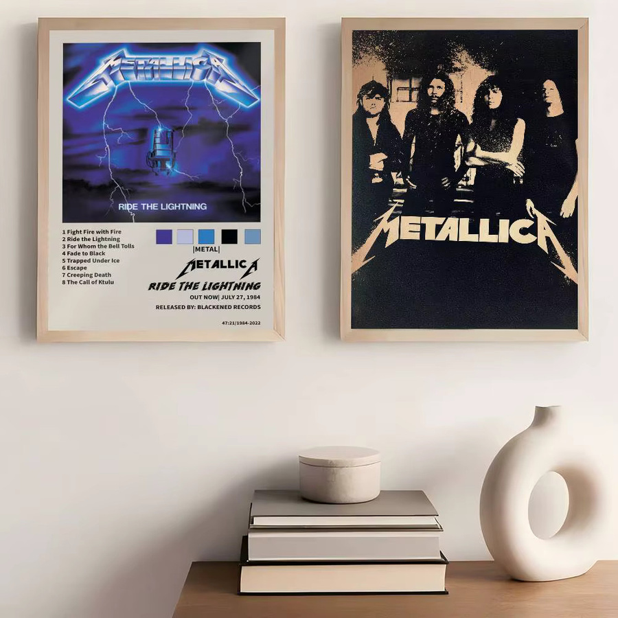 M-METALLICA Classics Band Wandaufkleber mit Motiv in Mehrfarbig - Bild 2