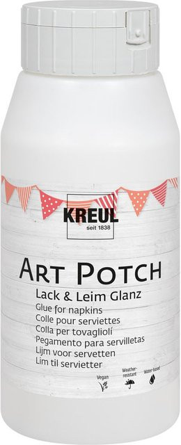 KREUL Art Potch Glänzender Lack und Leim Transparent 750 ml - Bild 1