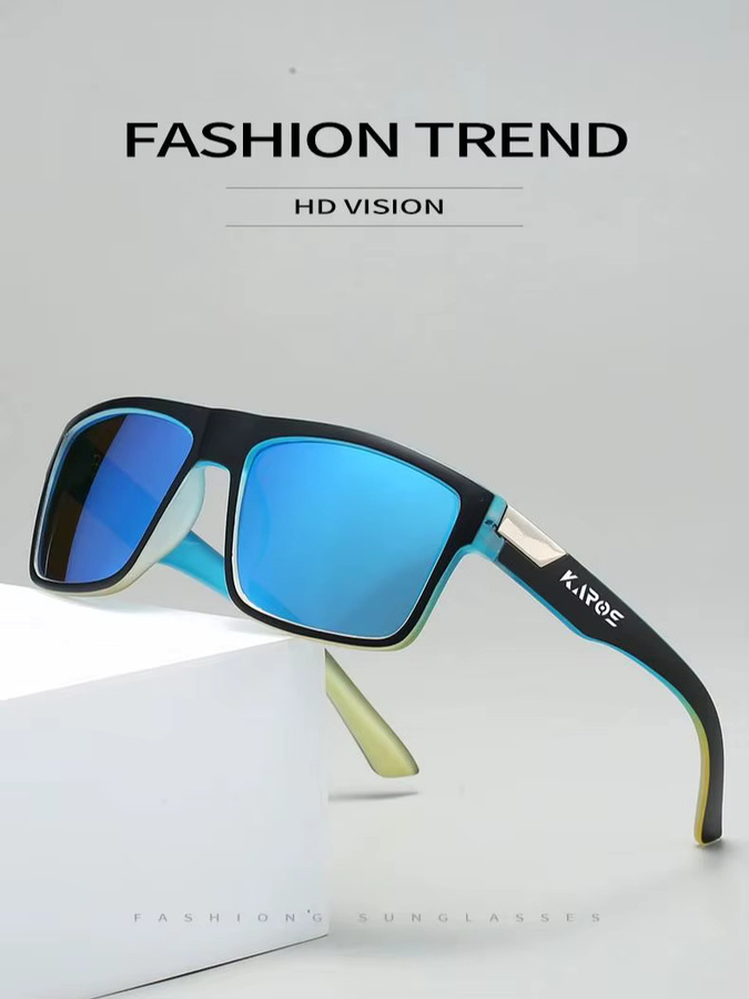 Karos Sportsonnenbrille, polarisiert, Vollrand, Kunststoff, Unisex - Bild 5