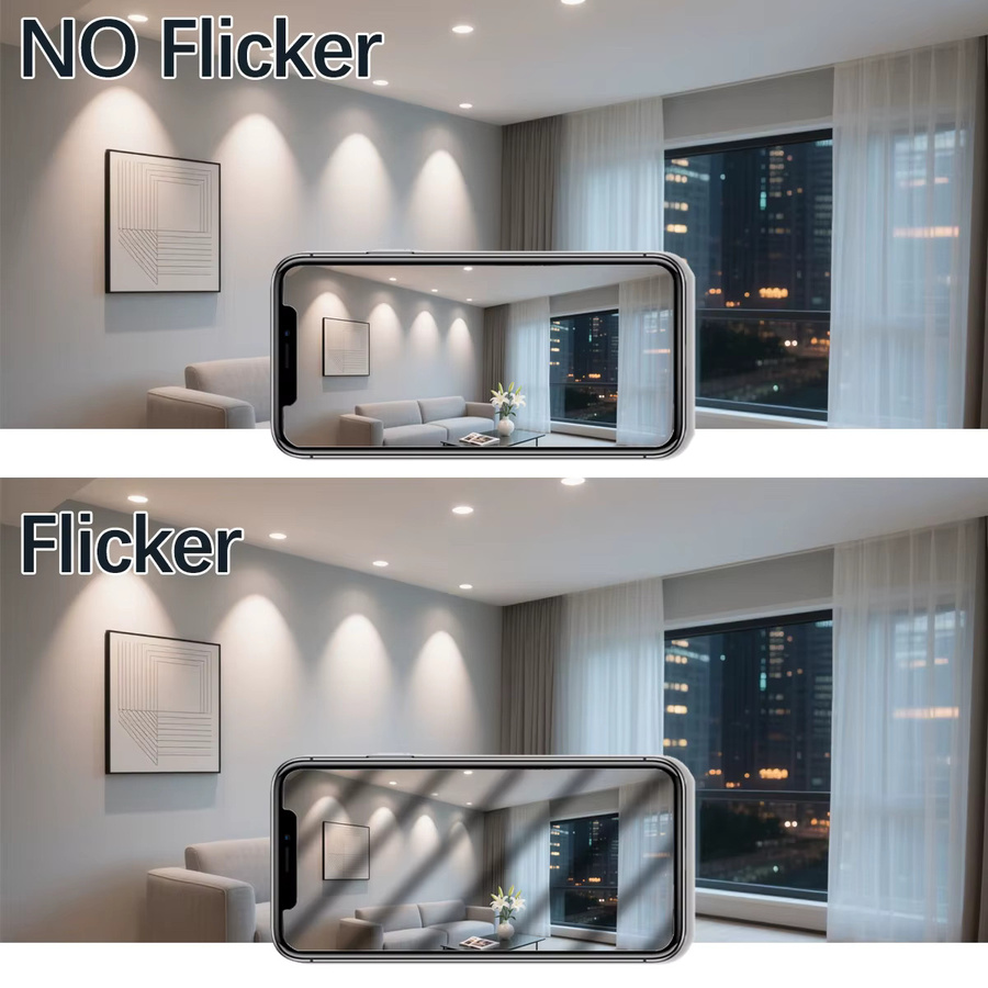 Gatetop LED GU10 Scheinwerfer Birne, weiß, flimmerfrei, 220V Ersatz für Halogenlampen - Bild 4