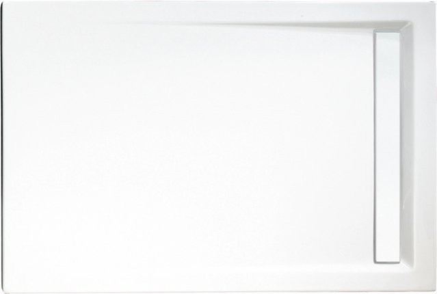 Schulte Duschwannen-Set ExpressPlus Extraflach Rechteck Weiß B: 100 cm, T: 90 cm - Bild 1
