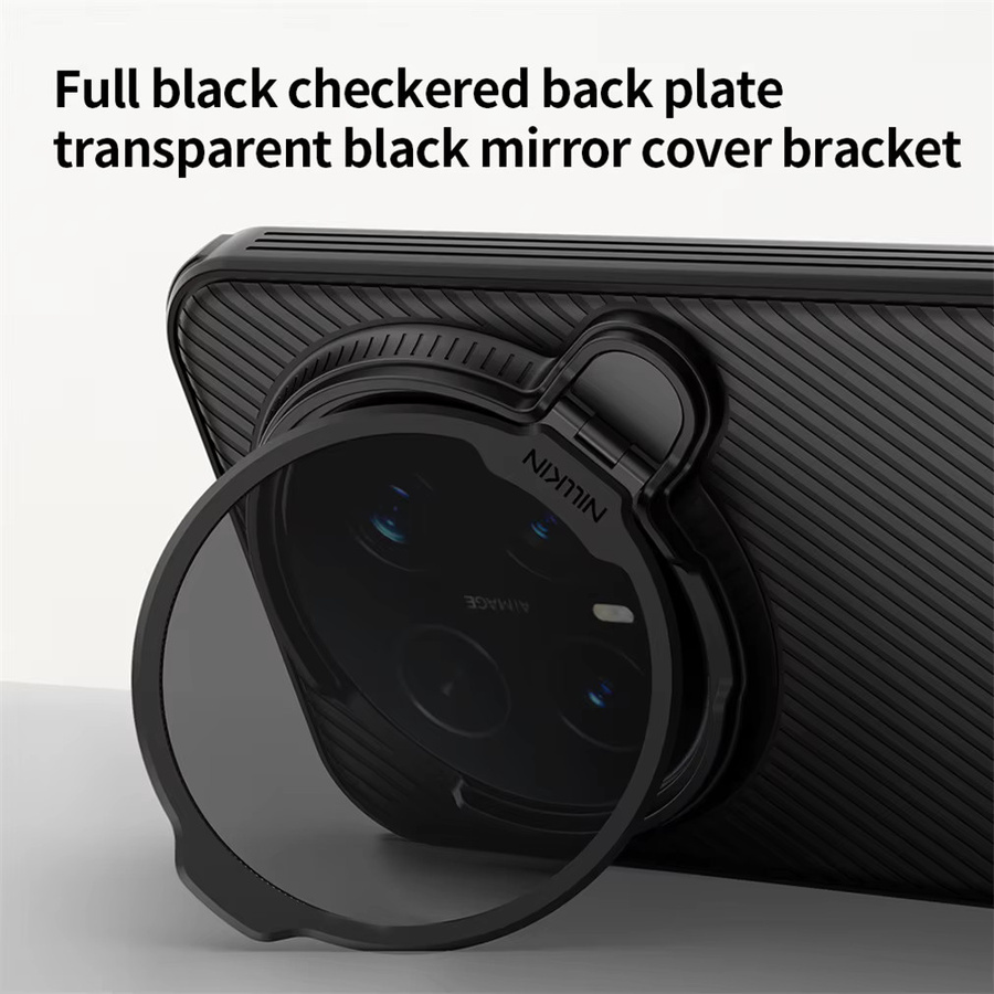 NILLKIN CamShield Pro MagSafe Schutzhülle für Honor Magic 8 Pro mit Magnet und Kameraabdeckung in Schwarz und Transparent - Bild 5