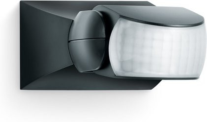 Steinel Bewegungsmelder IS 1 Schwarz, IP54, 120° Erfassungswinkel, für Innen und Außen - Bild 1