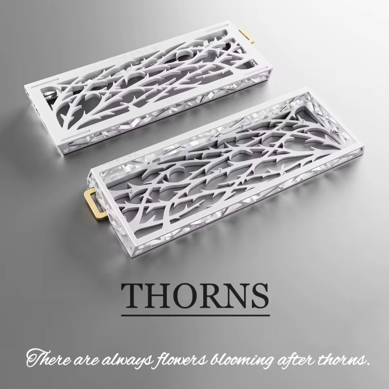 Wooting Thorns 60 Aluminium-Tastaturgehäuse für Hall-Effekt Magnetschalter in Schwarz oder Weiß - Bild 3