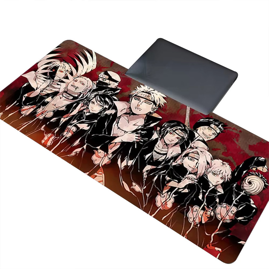 Bandai Naruto Kakashi Hatake Gaming Mauspad Multicolor B/B: 90 x 40 cm - Bild 2