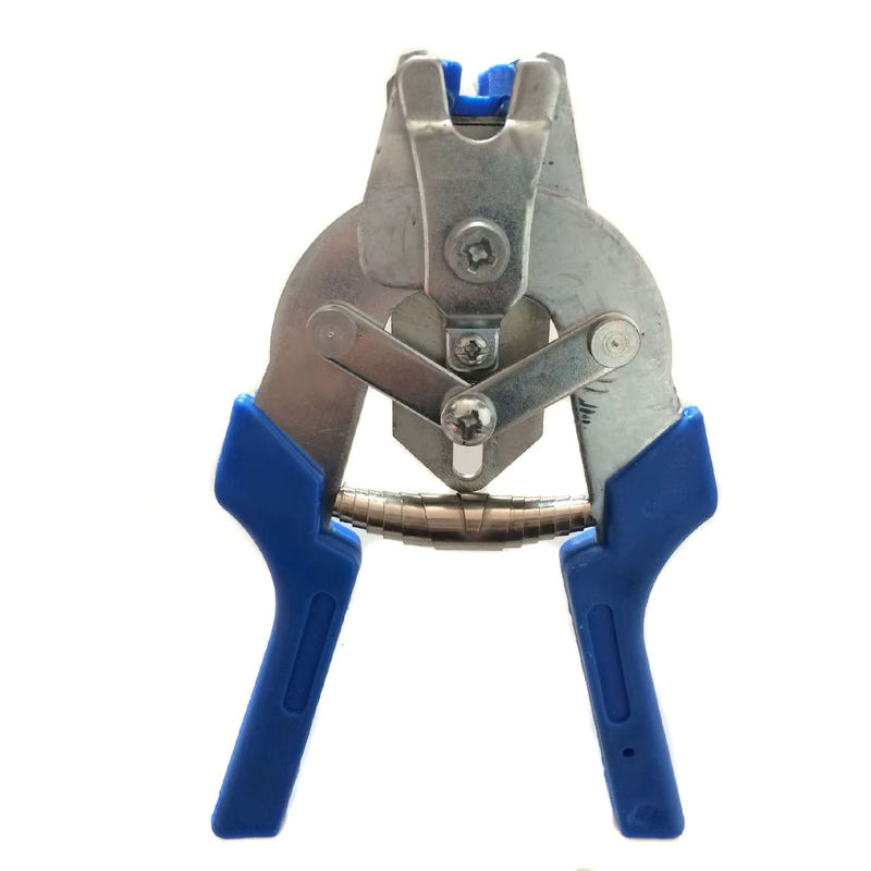 FNICEL Hog Ring Zange mit 600 M Clips Heftklammern aus Edelstahl in Blau - Bild 3