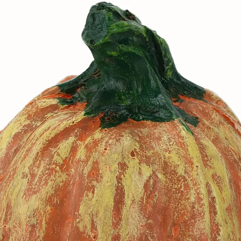 SZ-Damai Simulationskürbis Aquarium-Dekoration aus Kunstharz in Orange als Halloween Unterschlupf für Aquarium und Terrarium - Bild 4