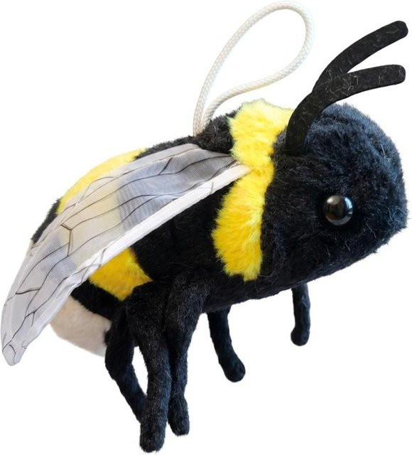 Binchi Fitness Süße Bienen Plüschtiere, 2-teiliges Set, grau, ab 3 Jahren - Bild 1