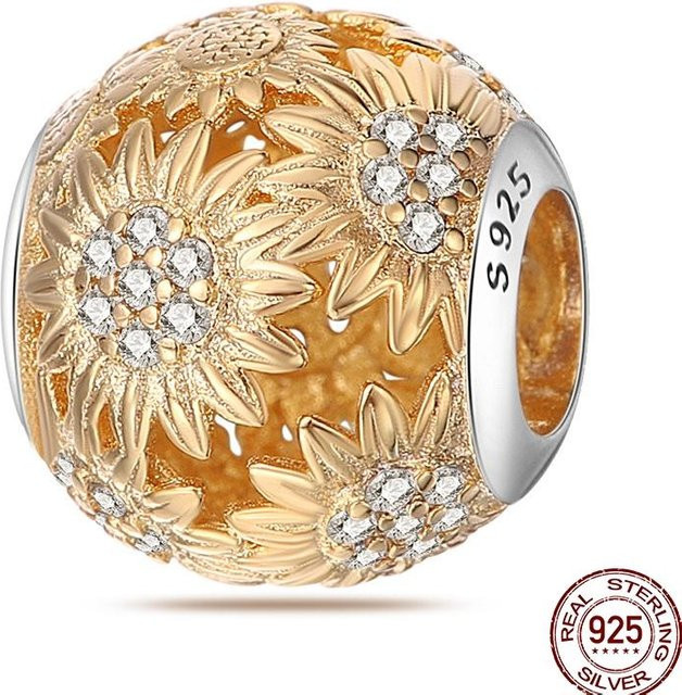 YIRAN Jewelry Anhänger, Kupfer Gold, Perle, Zirkonia, Damen - Bild 1