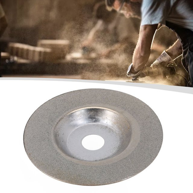 VIBRATITE Diamant-Schleifscheibe mit 60er Körnung, 4 Zoll, Bohrung: 16 mm - Bild 1