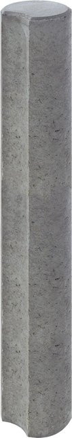 Diephaus Verbundpalisade aus Beton in Grau, mondförmig, Höhe: 120 cm, Durchmesser: 20 cm - Bild 1