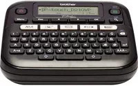 Brother P-touch D210VP Desktop Beschriftungsgerät mit Koffer und Schriftband in Schwarz/Weiß - Bild 3