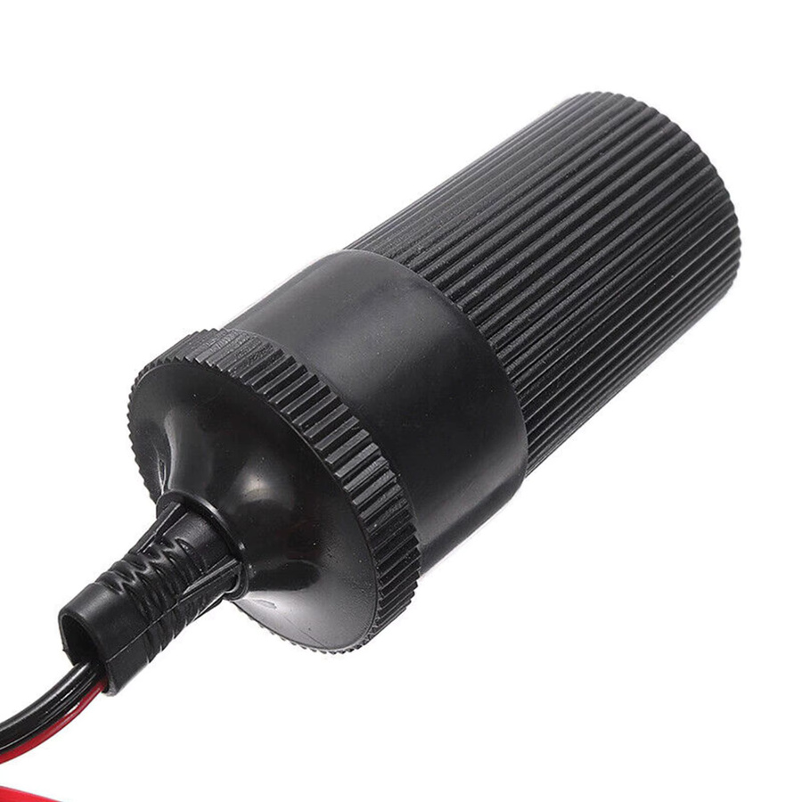 12V Hochleistungs-Auto-Adapter mit Zigarettenanzünder-Stecker und Kupfer-Anschluss für 220W Steckdose - Bild 3