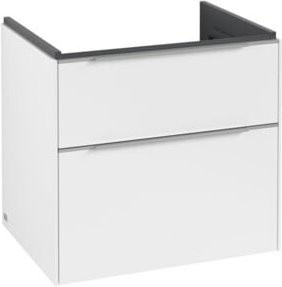 V&B Waschtischunterschrank Subway 3.0 in Weiß, B/T/H: 62,2 x 47,8 x 47,8 cm - Bild 1