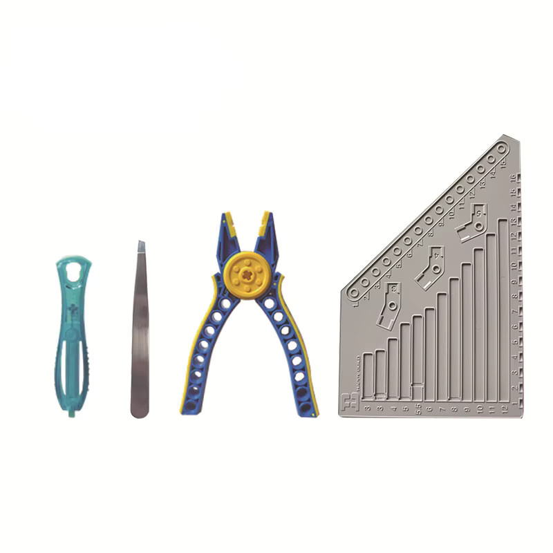 LEGO Zubehör, Ziegel Spielzeug Messplatte Bausteine Zange Clip Entferner Zange Hammer Werkzeug - Bild 2