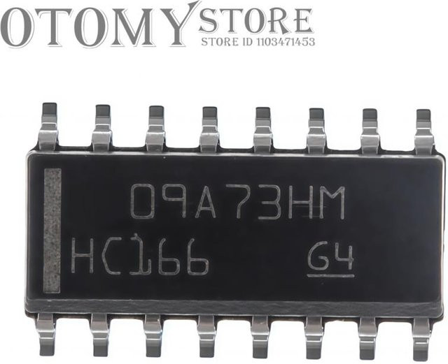 10 Stück 74HC166D SN74HC166DR SOP16 Chipsatz in Schwarz - Bild 1