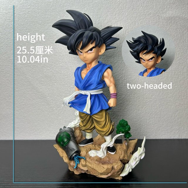 Bandai Dragon Ball Z Son Goku Figur, Actionfigur, mit austauschbaren Köpfen - Bild 1