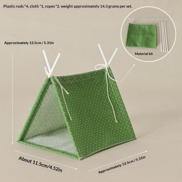 Discover Intime Campingzelt Modell, 1:12er Maßstab, Zubehör, ab 14 Jahren - Bild 1
