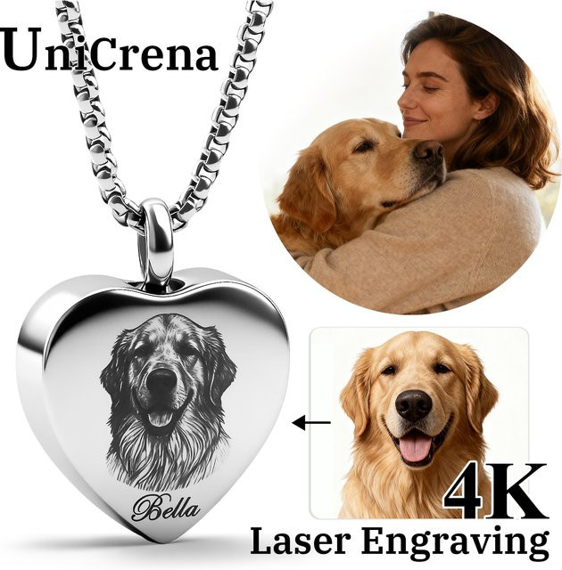 UniCrena Anhänger, Edelstahl, Silber, Unisex - Bild 1