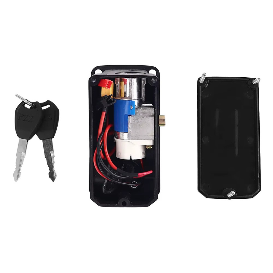 Engwe E-Bike Batterie Anschlussplatte mit seitlicher Entladung für DCH-009 ALX009 in Schwarz - Bild 2