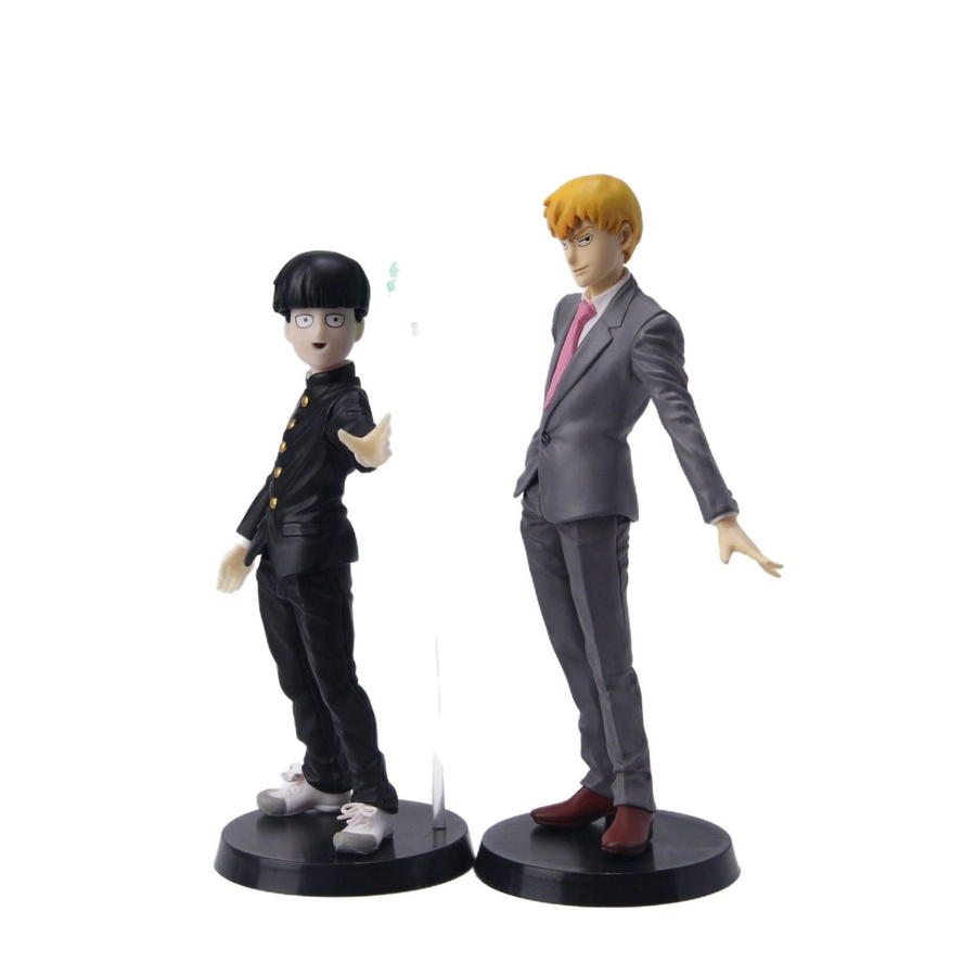 Yiran toy 1 Mob Psycho 100 Mob Reigen Arataka Shiseo Kaseyama Actionfigur Statue Anime Sammlerfigur 16cm - Bild 2