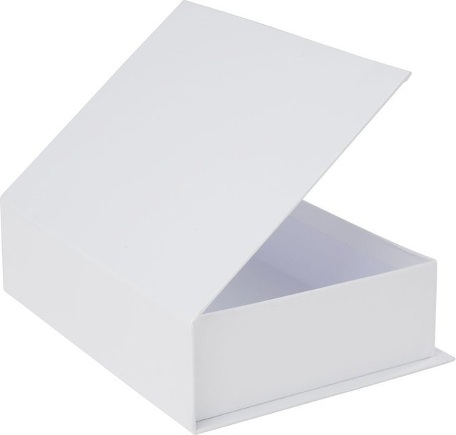 VBS Klappdeckel-Box Buch in Weiß aus Karton - Bild 1
