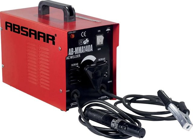 Absaar Elektroden-Schweißgerät MMA 140 A in Rot - Bild 1