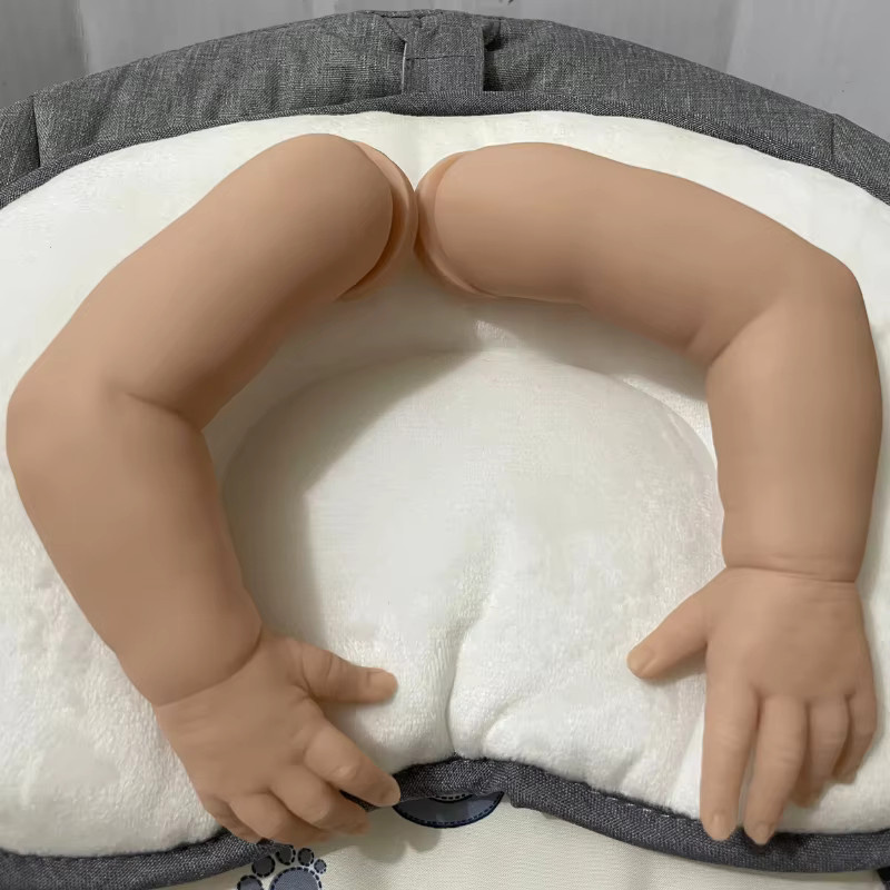 MRB Reborn Baby Doll, unbemaltes Vinyl Blank Kit, mit Stoffkörper - Bild 2