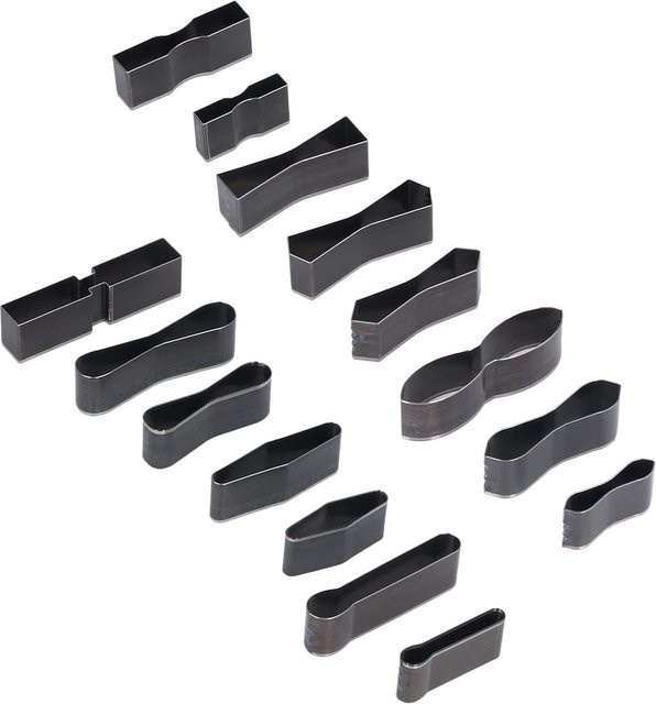 GoolRC Hohlstanze Cutter Set aus Kohlenstoffstahl in Schwarz, 15 Stück - Bild 1