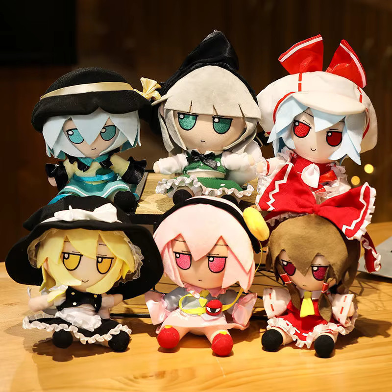 Touhou Projekt Hakurei Reimu Kirisame Cirno Fumo Flandre Scarlet Anime, Plüschtiere, 20 cm - Bild 1