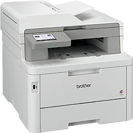 Brother MFC-L8390CDW Farblaser Multifunktionsdrucker in Weiß mit Drucken, Scannen, Kopieren und Faxen via USB, LAN und WLAN - Bild 1