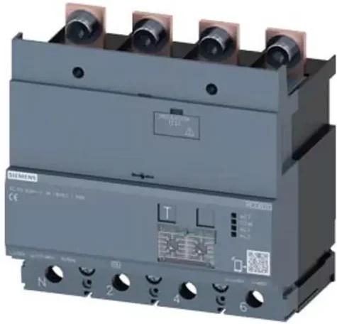 Siemens 3VA9224-0RL30 Differenzstrom-Schutzgerät in Grau, B/H/T: 13,96 x 11,5 x 8,6 cm - Bild 1