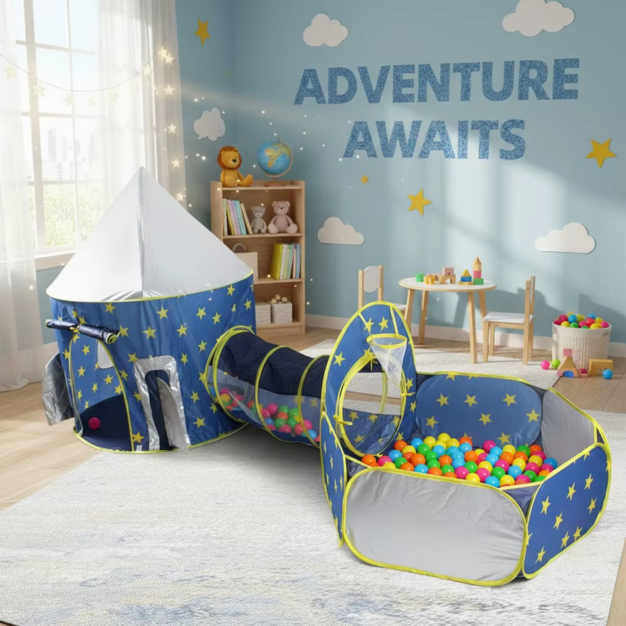 RonHam Weltraum, Kinderspielzelt, Bällebad, Blau - Bild 2