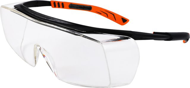 Spritzschutz-Arbeitssicherheitsbrille Krokodil transparent winddicht staubdicht und wasserdicht - Bild 1
