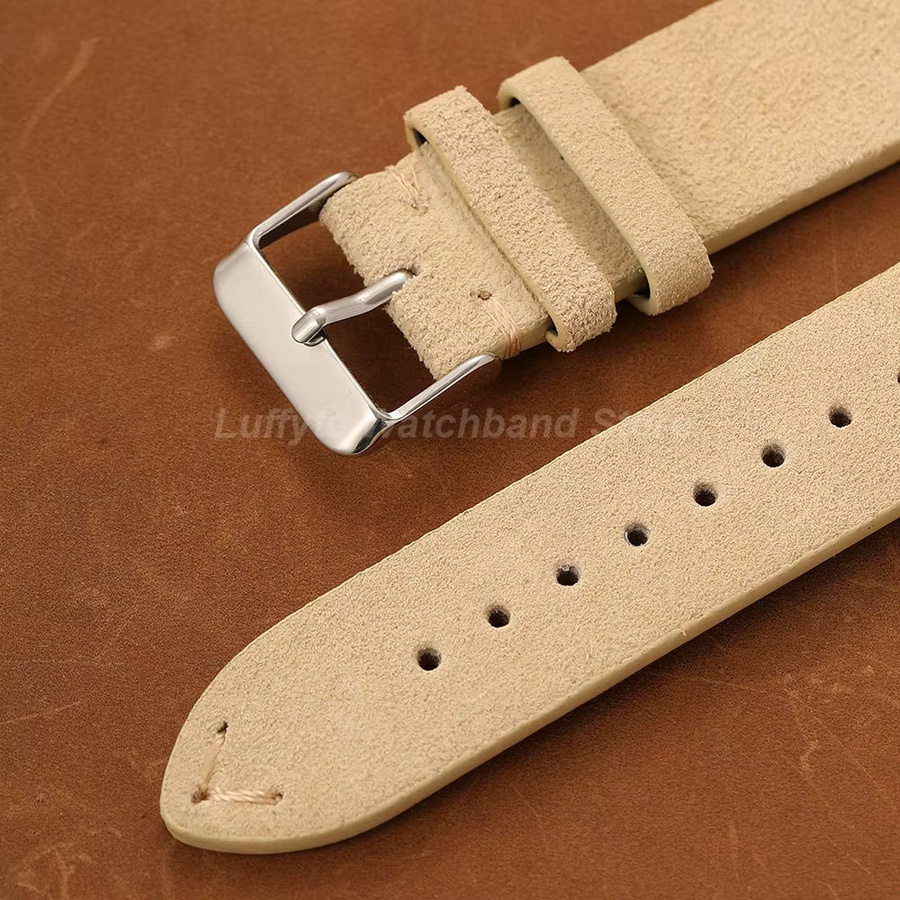luffyte Uhrenarmband Wildleder, Leder - Bild 2