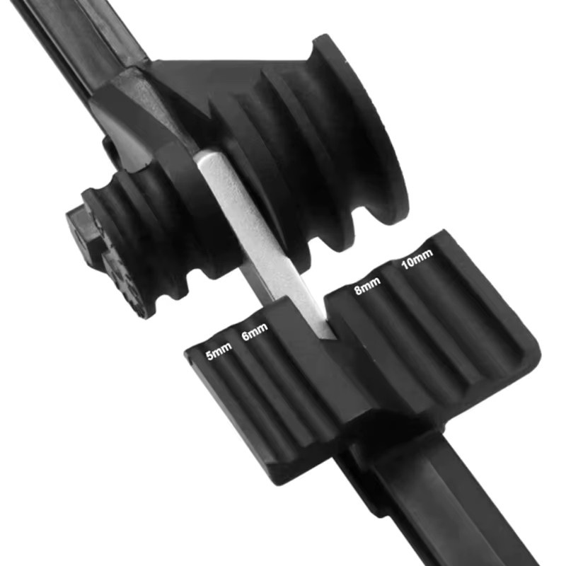 4-in-1 Kombinationsrohrbieger Rohrbiegewerkzeug für Kraftstoffleitungen und Bremsschläuche in Schwarz - Bild 5