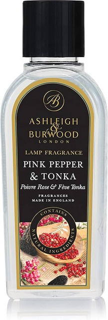 Ashleigh & Burwood Lampenduft Pink Pepper & Tonka mit transparentem Glas für ein würziges Dufterlebnis - Bild 1