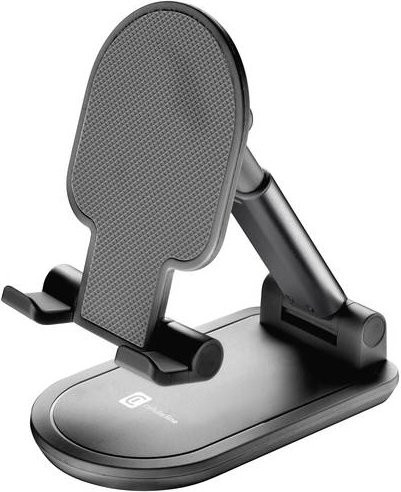 Cellularline Universal Tablet und Smartphone Tischhalterung in Schwarz - Bild 1