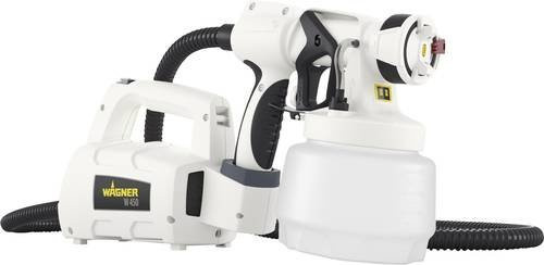 Wagner WallSprayer W 450 Farbsprühsystem in Weiß mit 460W Leistung und einer maximalen Fördermenge von 230 ml/min - Bild 1