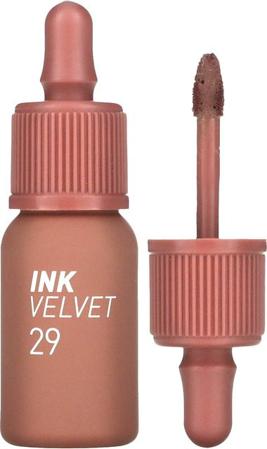 Peripera Ink Velvet Lip Tint, Cocoa Nude, 3,8 g, Matt, Brown - Bild 1